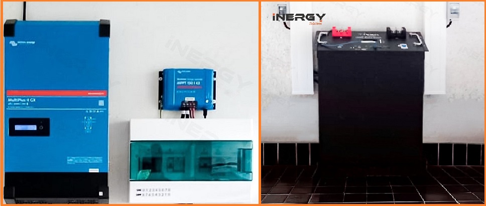 convertisseur et batterie