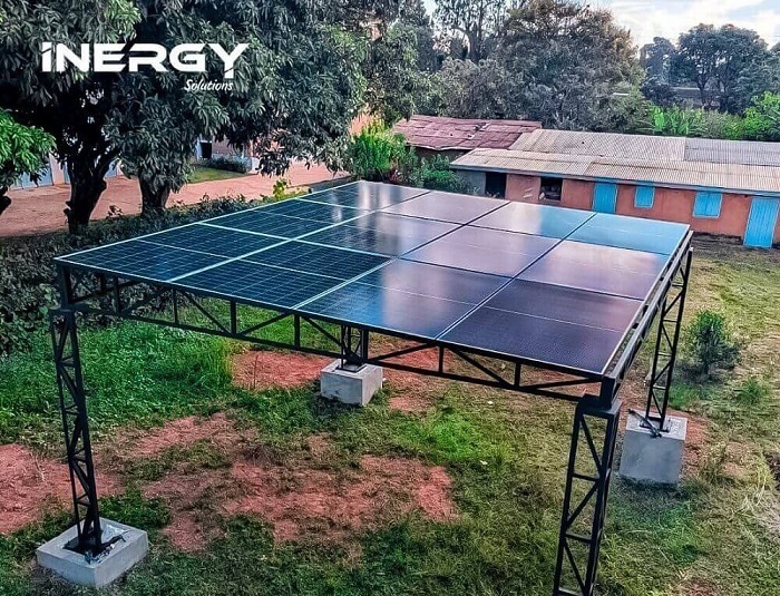 Installation solaire Madagascar, panneau solaire by d'INERGY Solutions