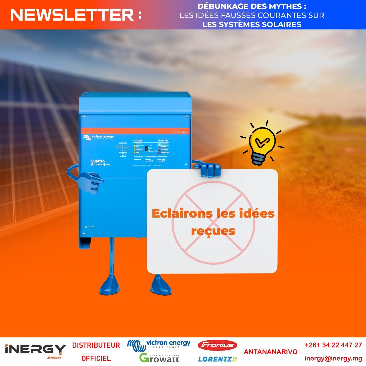 DÉBUNKAGE DES MYTHES : LES IDÉES FAUSSES COURANTES SUR LES SYSTÈMES SOLAIRES DÉBUNKAGE DES MYTHES : LES IDÉES FAUSSES COURANTES SUR LES SYSTÈMES SOLAIRES