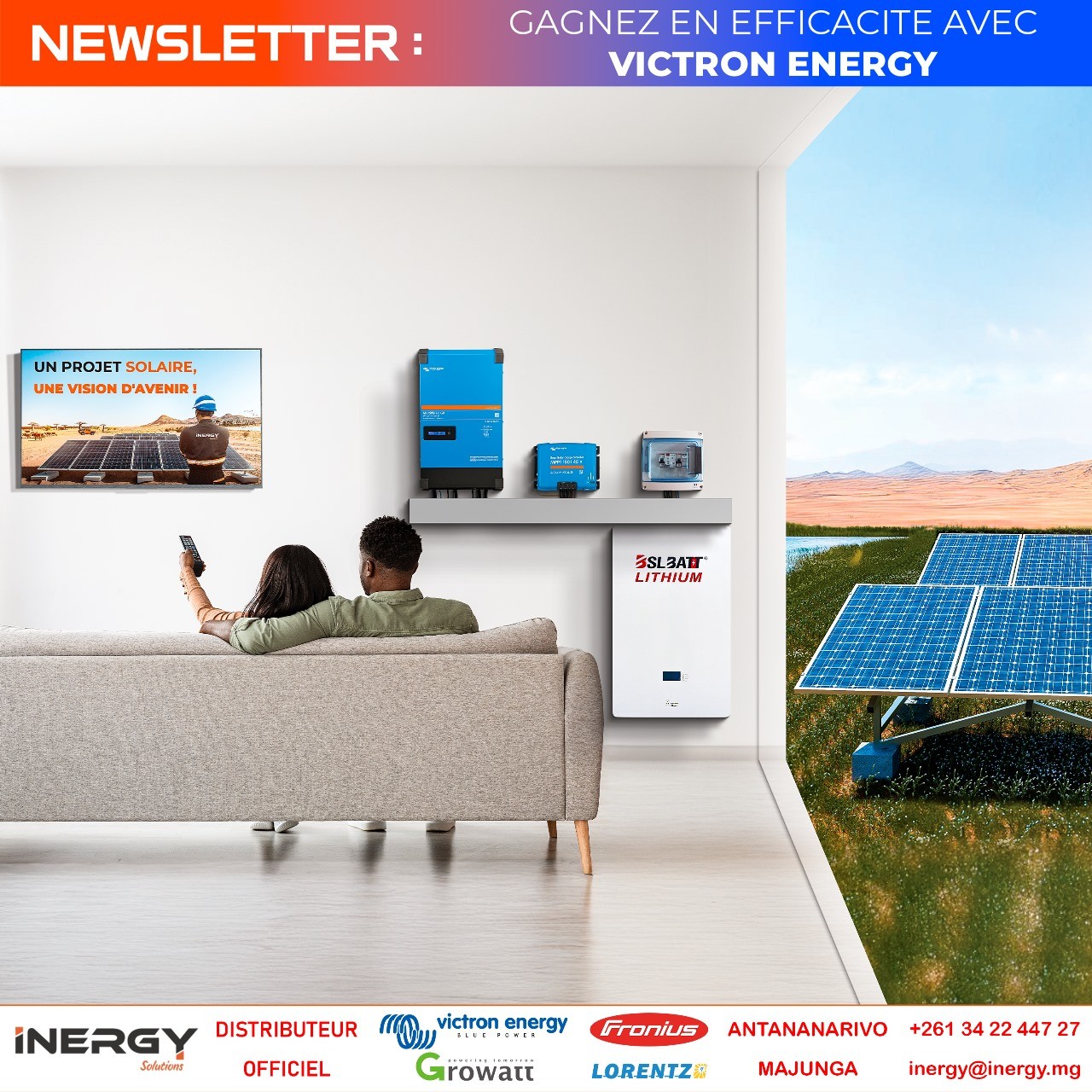 GAGNEZ EN EFFICACITÉ AVEC VICTRON ENERGY GAGNEZ EN EFFICACITÉ AVEC VICTRON ENERGY