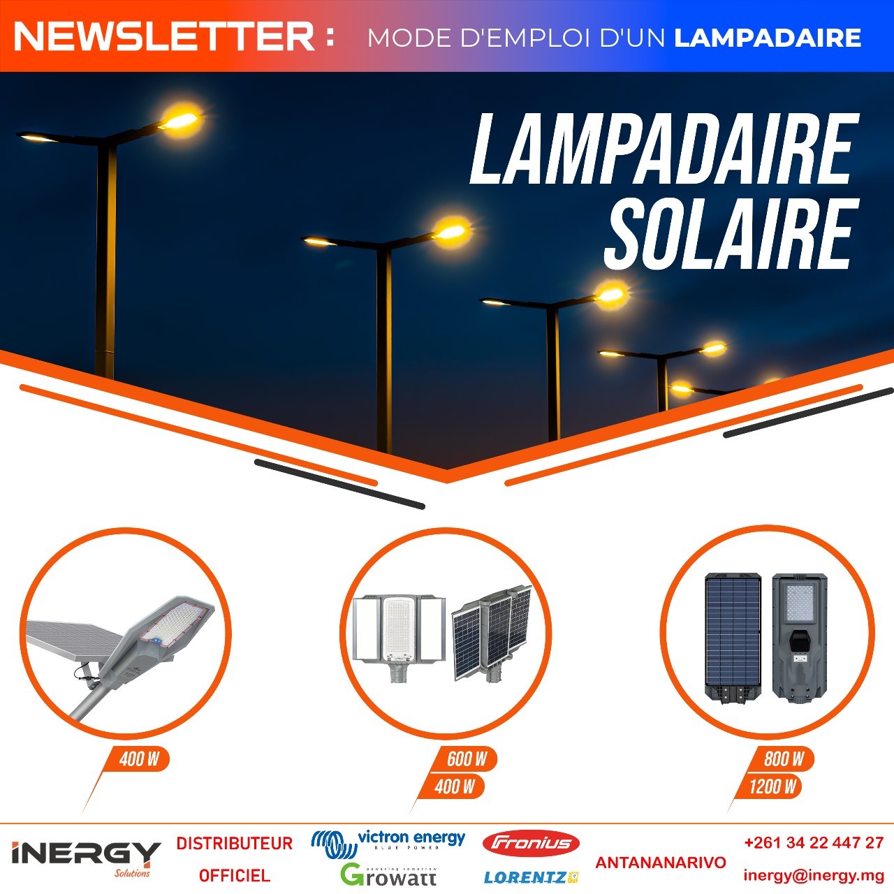 MODE D'EMPLOI D'UN LAMPADAIRE MODE D'EMPLOI D'UN LAMPADAIRE