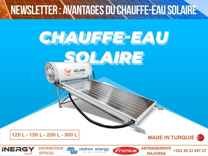 AVANTAGES DU CHAUFFE-EAU SOLAIRE