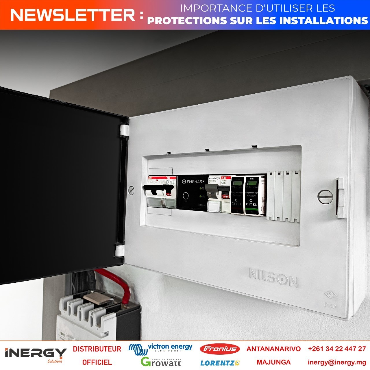 IMPORTANCE D'UTILISER LES PROTECTIONS SUR LES INSTALLATIONS