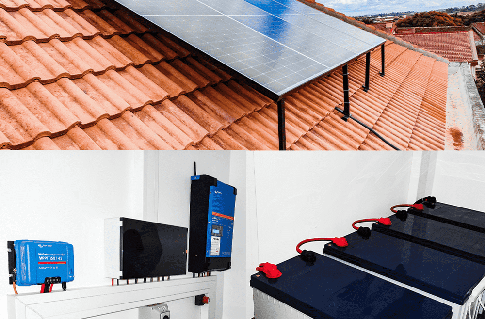 Kit solaire 3KVA VICTRON ENERGY et RITAR  