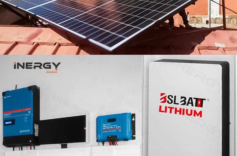 Kit solaire 5kVA avec monitoring à distance VICTRON ENERGY et BSLBATT 