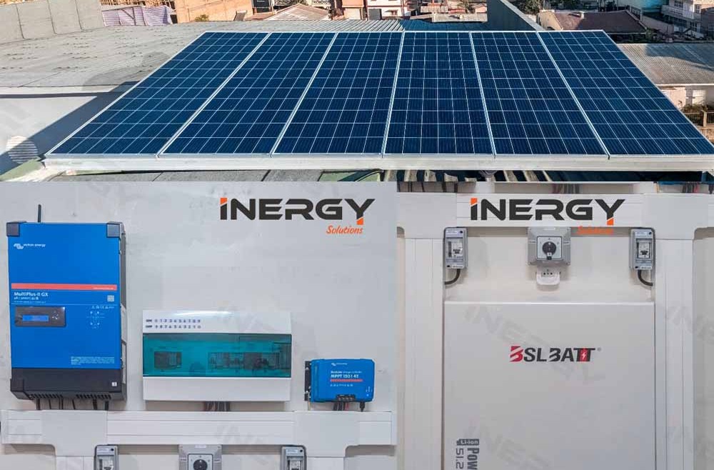 Kit solaire 5kVA avec monitoring à distance VICTRON ENERGY et BSLBATT 