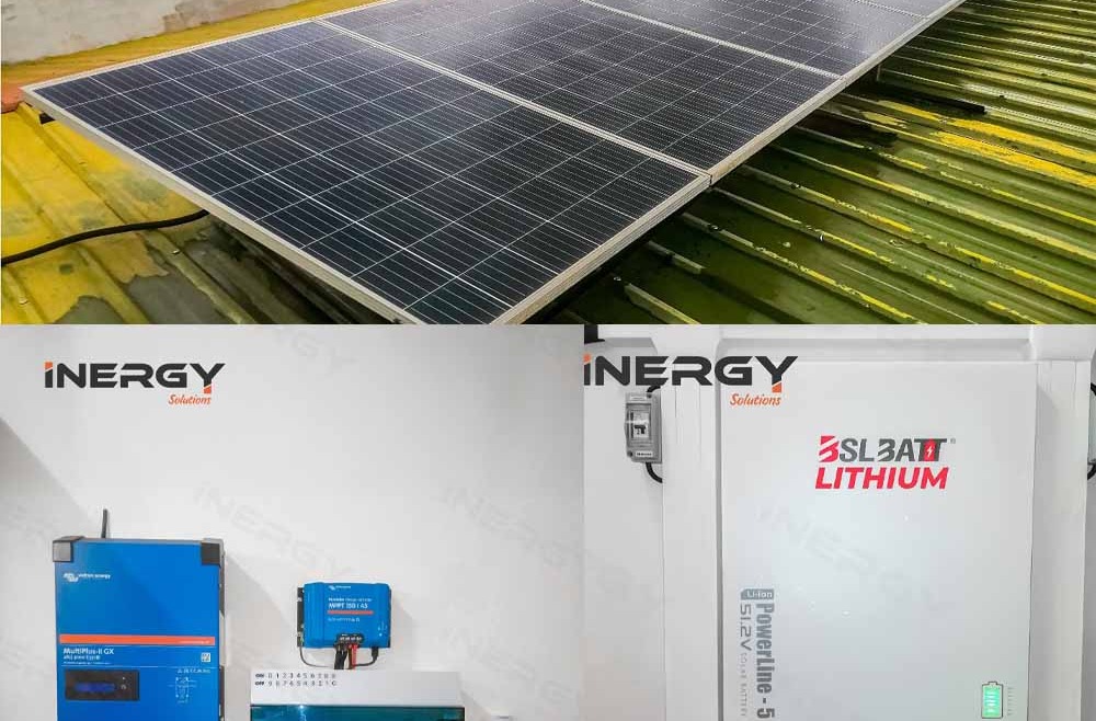 Kit solaire 3kVA avec monitoring à distance VICTRON ENERGY et BSLBATT