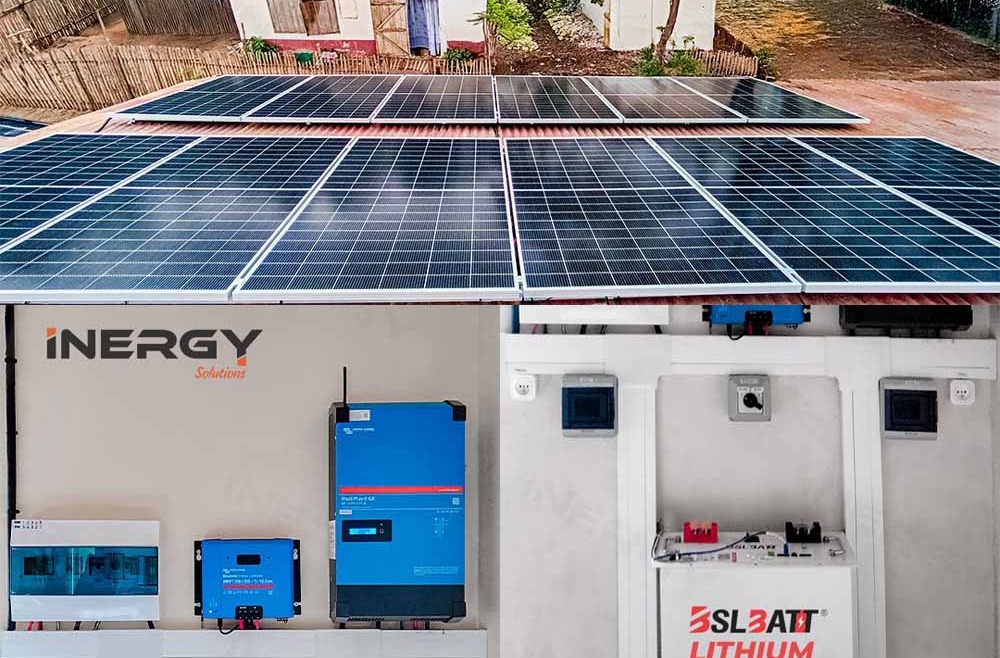 Kit solaire 5kVA avec monitoring à distance VICTRON ENERGY et BSLBATT 