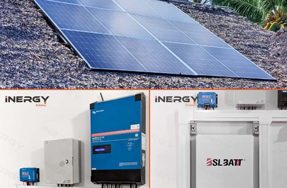 Kit solaire 5kVA avec monitoring à distance VICTRON ENERGY et BSLBATT 