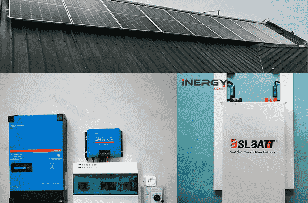 Kit solaire 5KVA avec monitoring à distance VICTRON ENERGY et BSLBATT