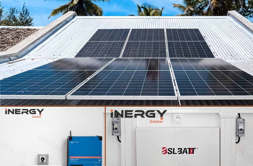 Kit solaire 5kVA avec monitoring à distance VICTRON ENERGY et BSLBATT 