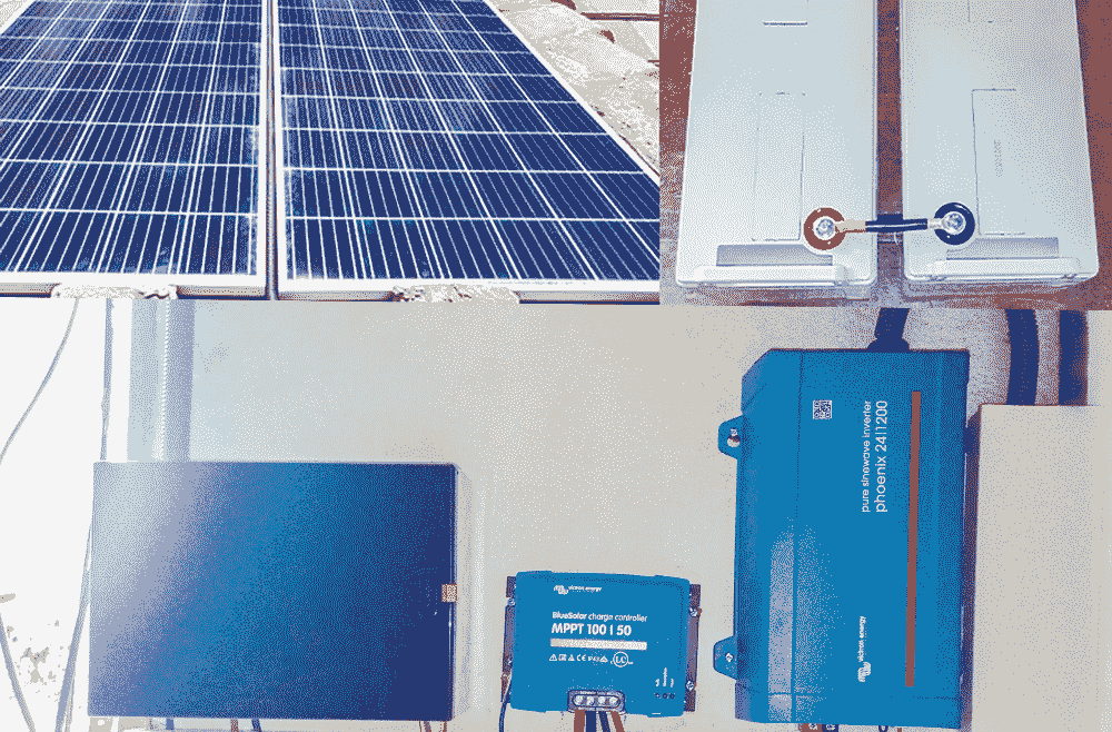 Kit solaire 1,2KVA VICTRON ENERGY et NGL