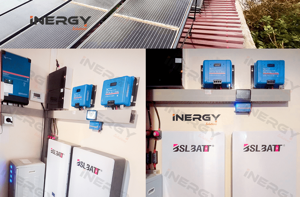 Kit solaire 5KVA avec monitoring à distance VICTRON ENERGY et BSLBATT