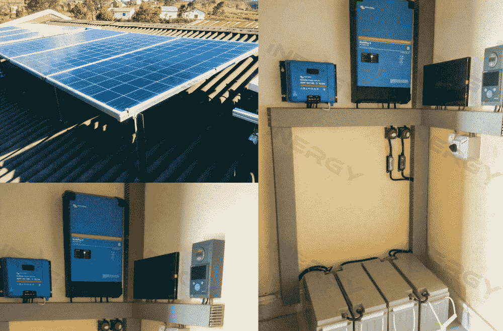 Kit solaire 5KVA avec monitoring à distance VICTRON ENERGY et NGL