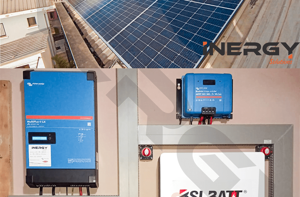 Kit solaire 5KVA avec monitoring à distance VICTRON ENERGY et BSLBATT