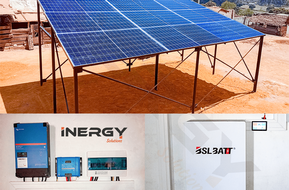 Kit solaire 5KVA avec monitoring à distance VICTRON ENERGY et BSLBATT