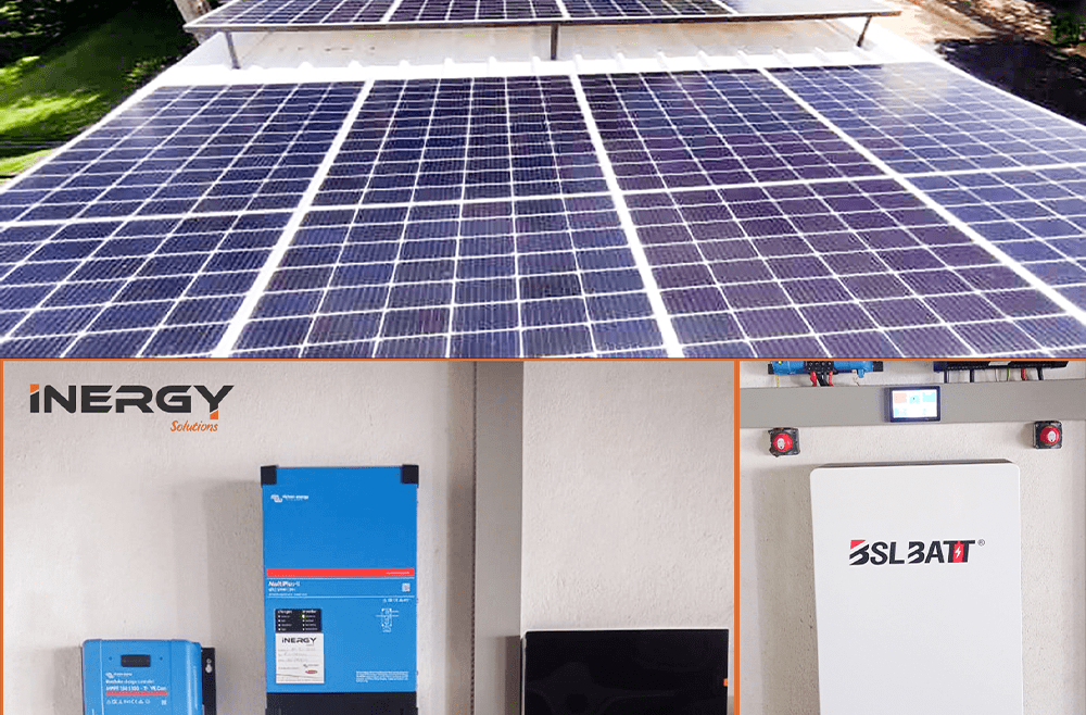 Kit solaire 5KVA avec monitoring à distance VICTRON ENERGY et BSLBATT