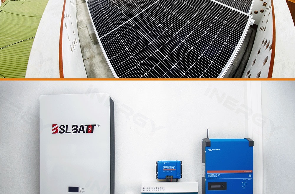 Kit solaire 5KVA avec monitoring à distance VICTRON ENERGY et BSLBATT