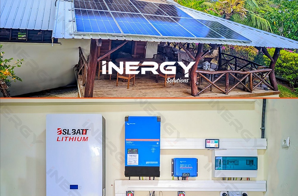 Kit solaire 5KVA avec monitoring à distance VICTRON ENERGY et BSLBATT 