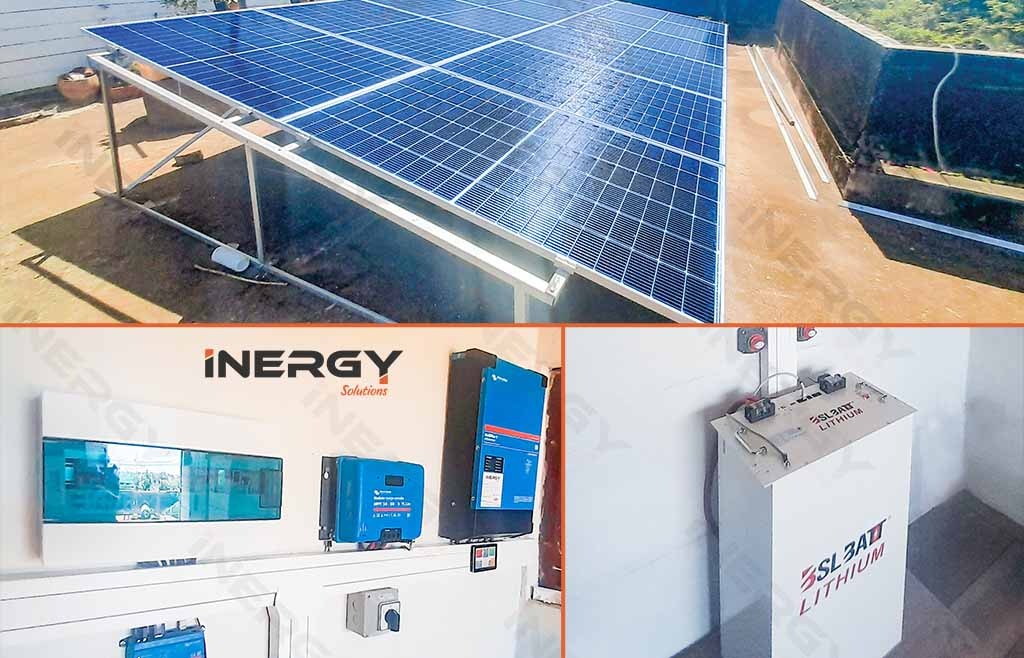 Kit solaire 5KVA avec monitoring à distance VCTRON ENERGY et BSLBATT 