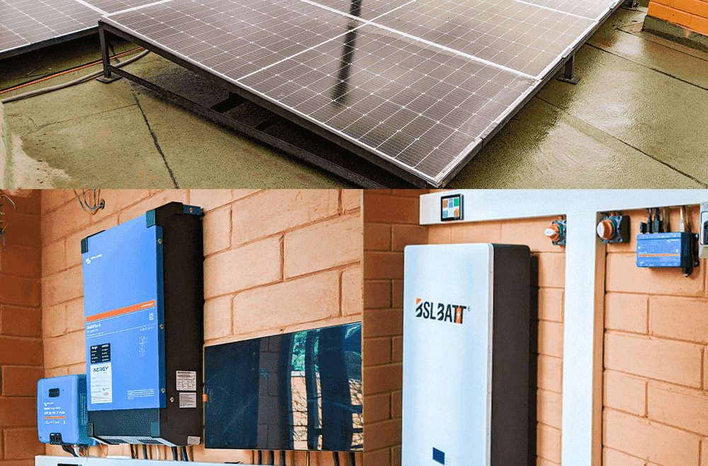 Kit solaire 5KVA avec monitoring à distance VICTRON ENERGY et BSLBATT 