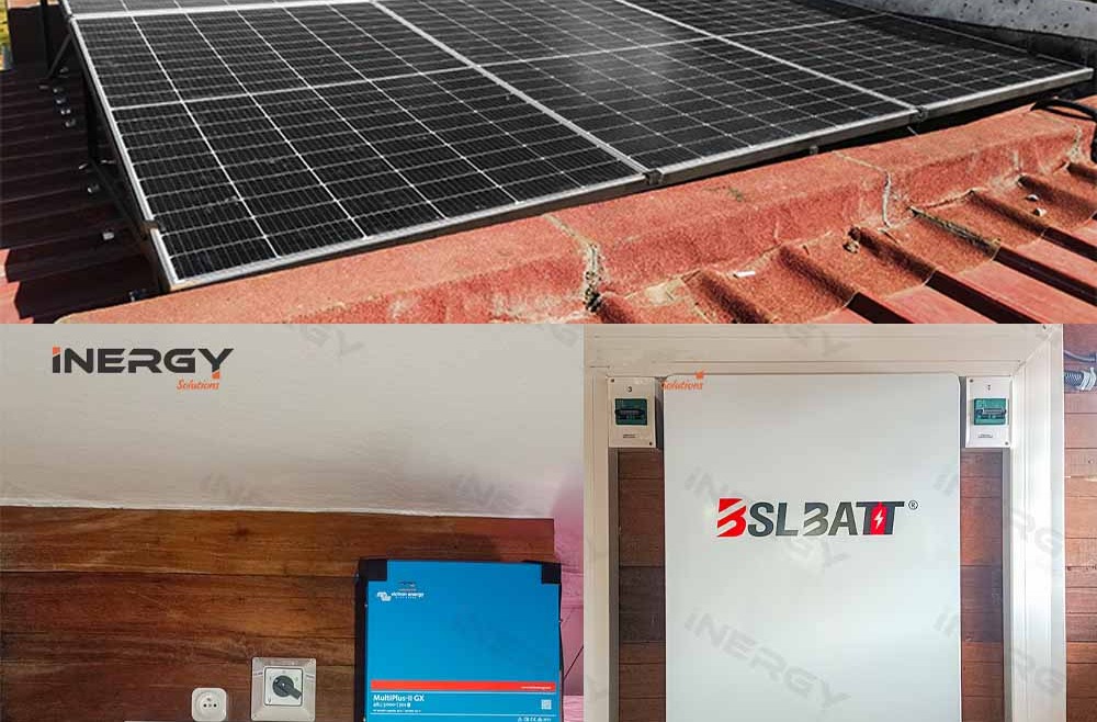 Kit solaire 5KVA avec monitoring à distance VICTRON ENERGY et BSLBATT