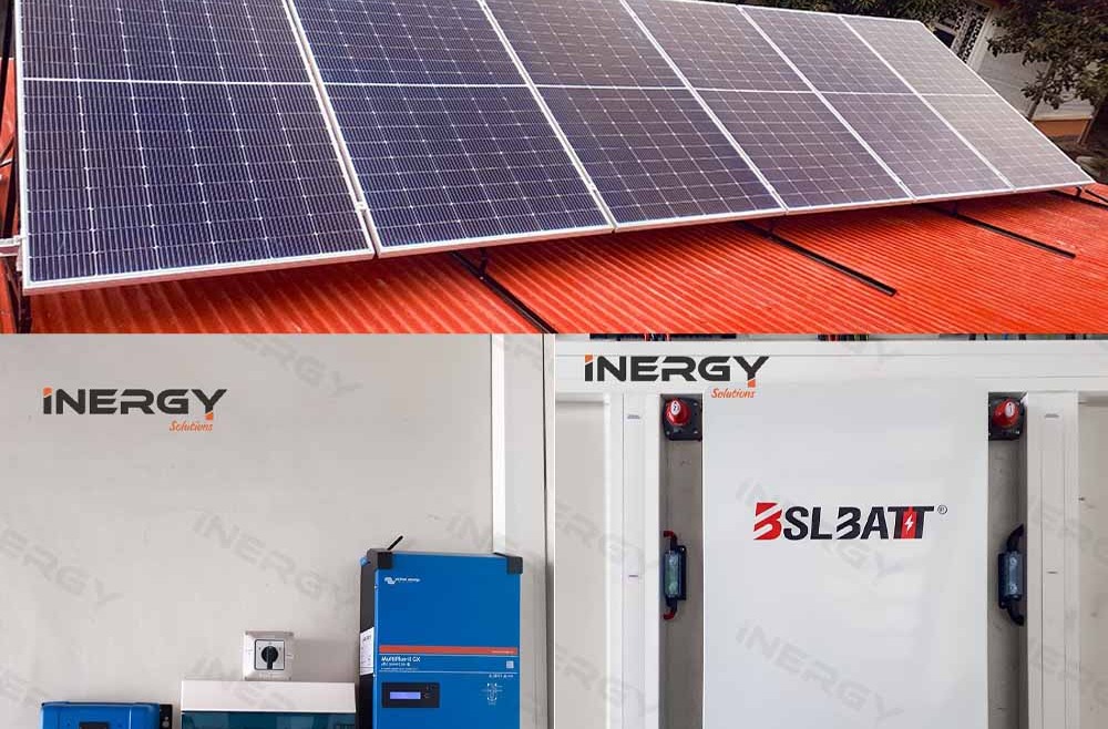 Kit solaire 5KVA avec monitoring à distance VICTRON ENERGY et BSLBATT