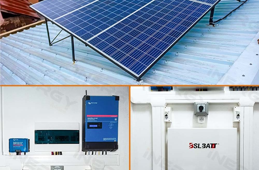 Kit solaire 3KVA avec monitoring à distance VICTRON ENERGY et BSLBATT