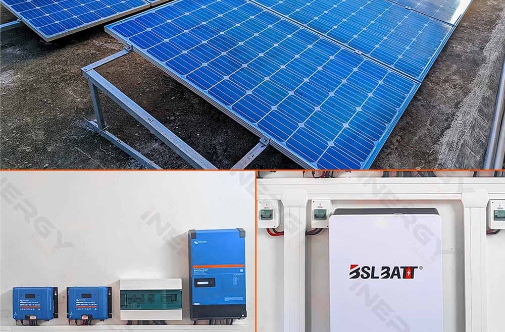 Kit solaire 5KVA avec monitoring à distance VICTRON ENERGY et BSLBATT