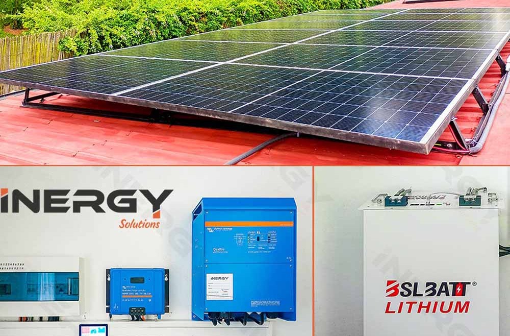 kit solaire 8KVA avec monitoring à distance VICTRON ENERGY et BSLBATT