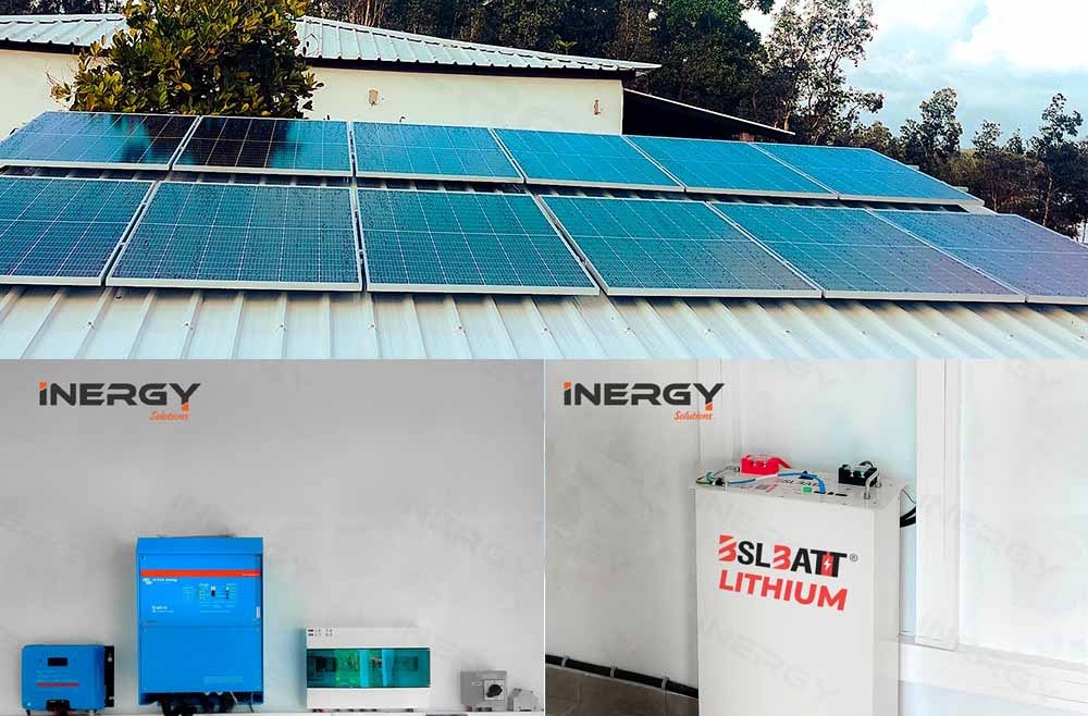 Kit solaire 10KVA avec monitoring à distance  VICTRON ENERGY et BSLBAT