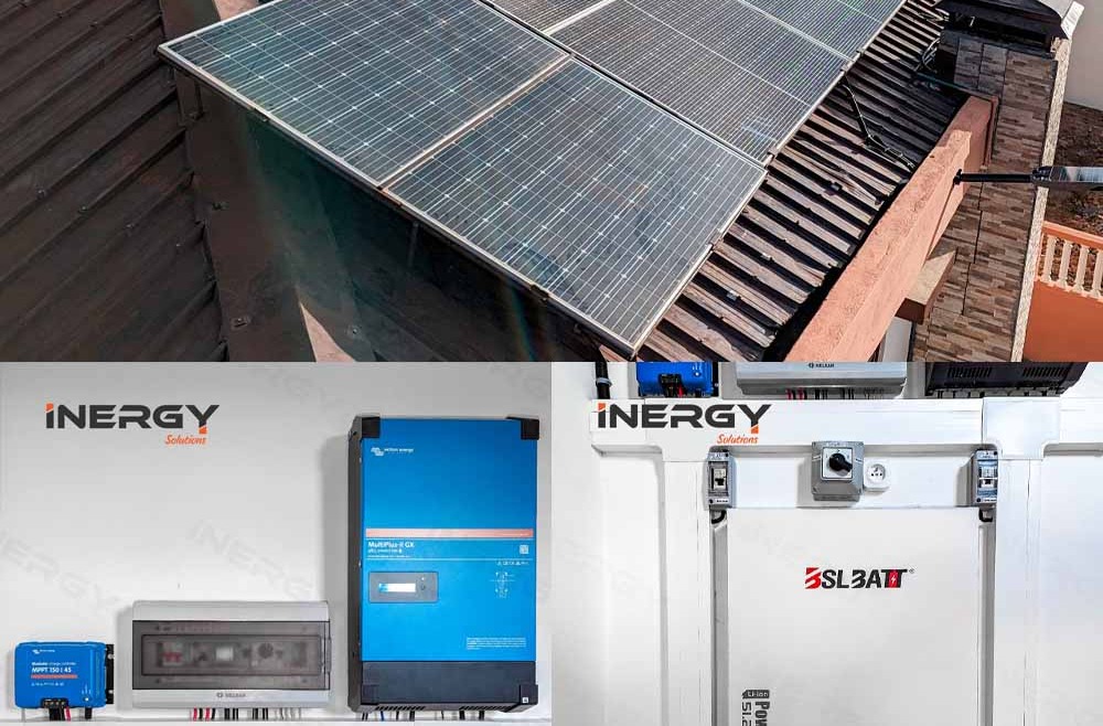 Kit solaire 5KVA avec monitoring à distance VICTRON ENERGY et BSLBATT