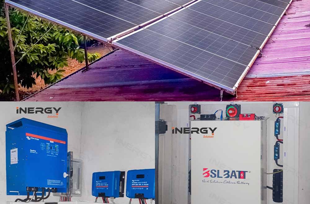 Kit solaire 8kVA avec monitoring à distance VICTRON ENERGY et BSLBATT